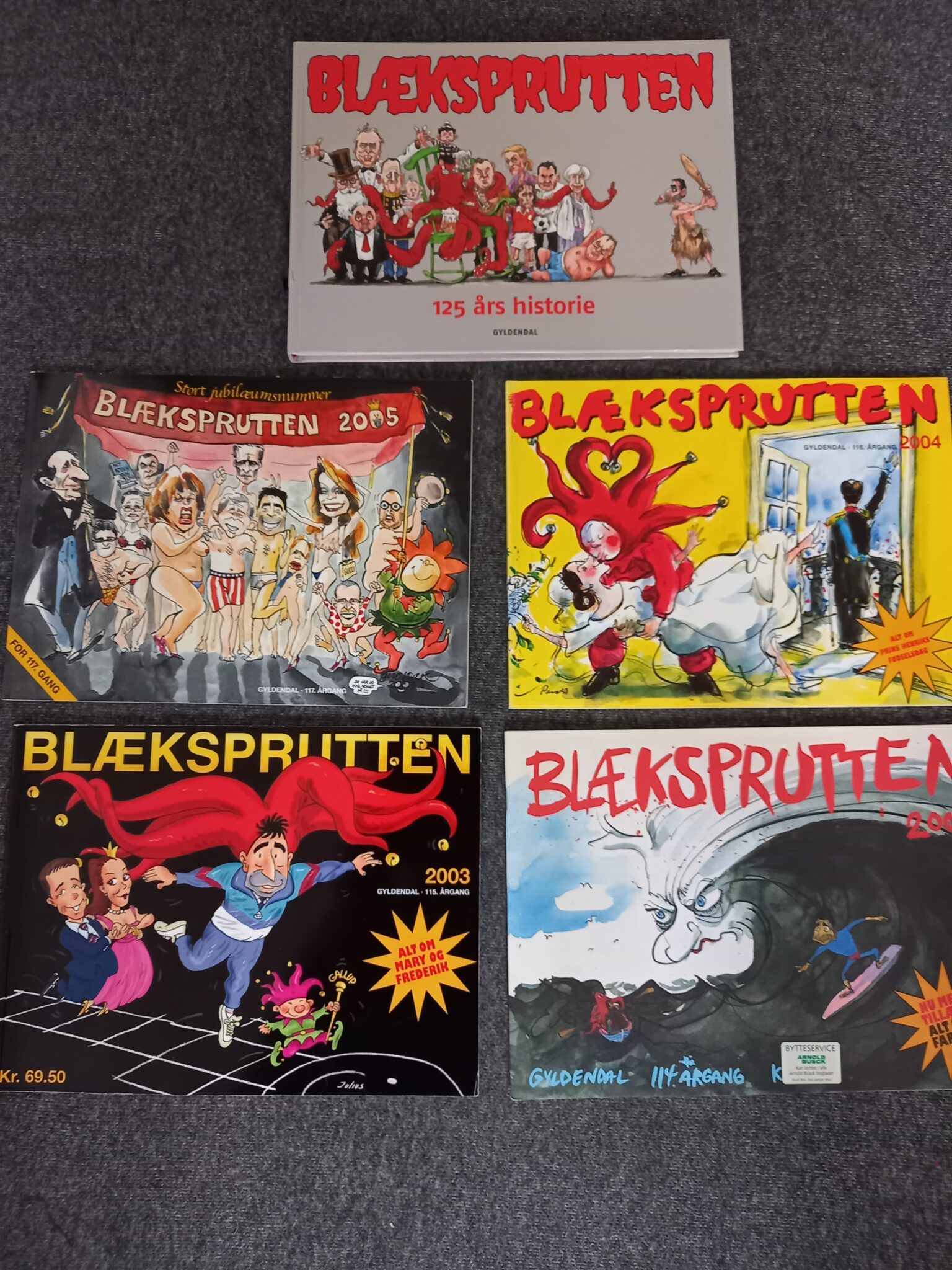 Varer – Forskellige tegneserier